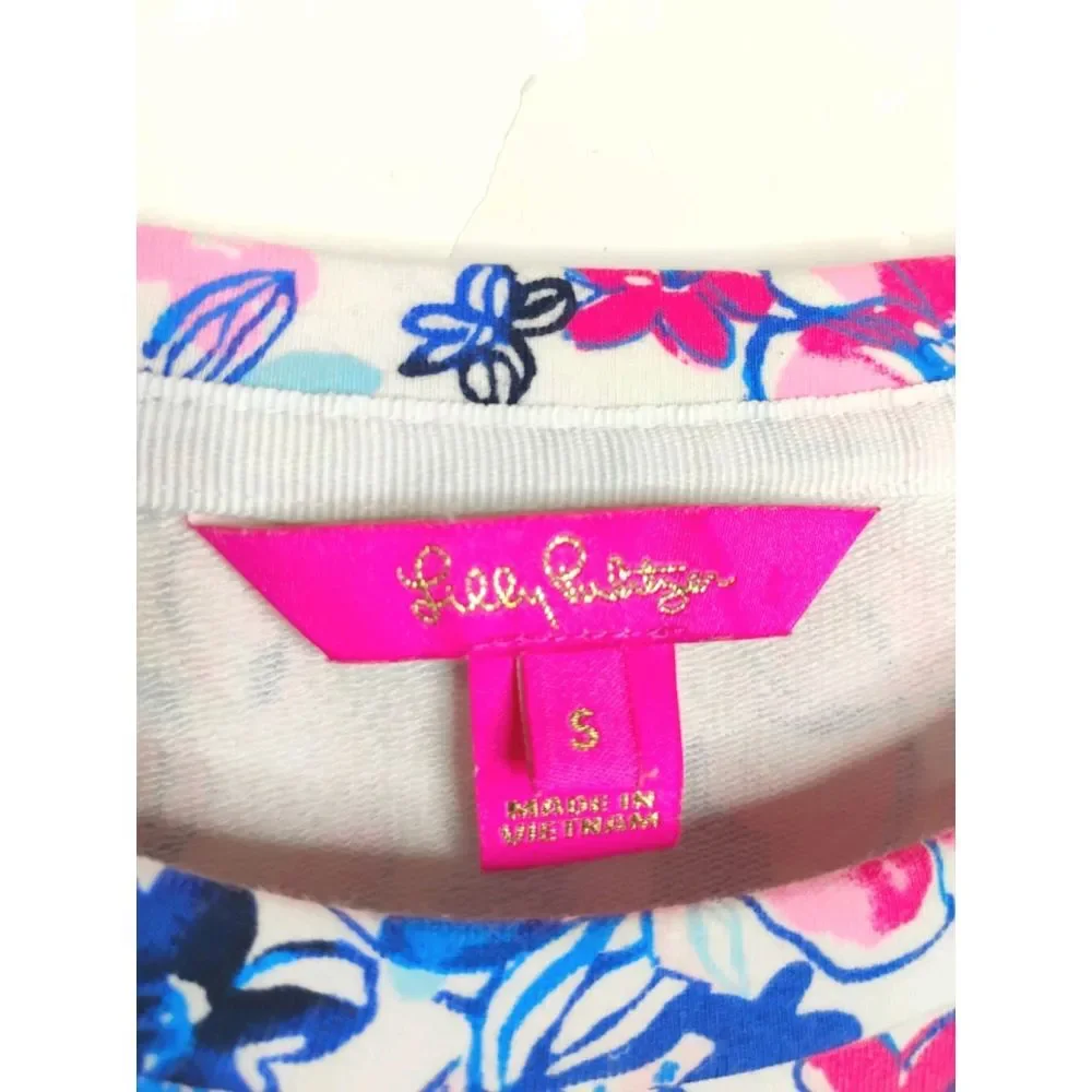Lilly Pulitzer Women's Corden Sweatshirt sz Small in Party Like A Lobster